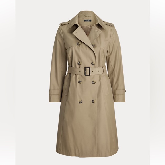 Ralph Lauren NWT sand color trenchcoat - Picture 2 of 13